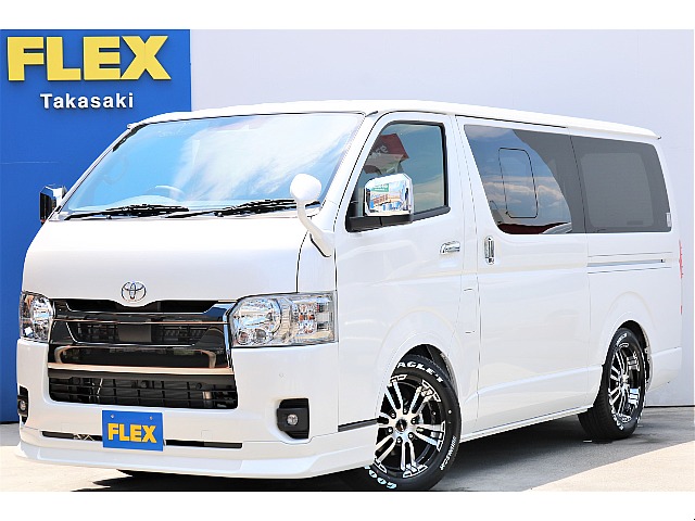 ハイエースバン スーパーＧＬ ダークプライムⅡ ２ＷＤ ディーゼルターボ 内装架装Ｖｅｒ．４ エレコ