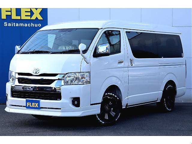 ハイエースワゴンＧＬ　４ＷＤ　内装架装アレンジＡＳ　大型セカンドシートでゆったり乗れる仕様です♪
