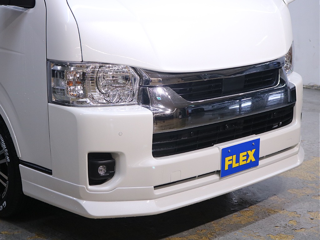 FLEX【DelfinoLine】フロントスポイラー・415コブラBy2ボンネット装着！