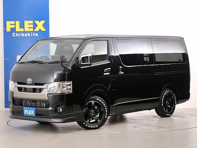 新車　ハイエースバン　Ｓ－ＧＬ　ＤＰⅡ　ＤＴ２ＷＤ　ベッドカスタムＰＫＧ！