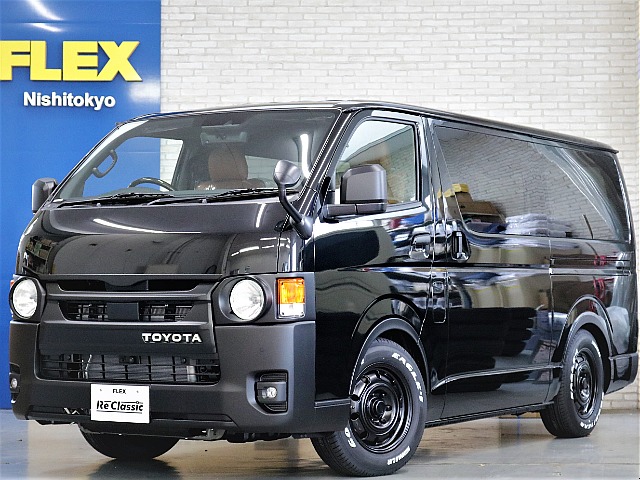 新車ハイエースＶダークプライムⅡ２８００ディーゼルターボＲＥクラシック完成！！外装、内装拘りの１台完成致しました！！お洒落なハイエースいかがでしょうか？