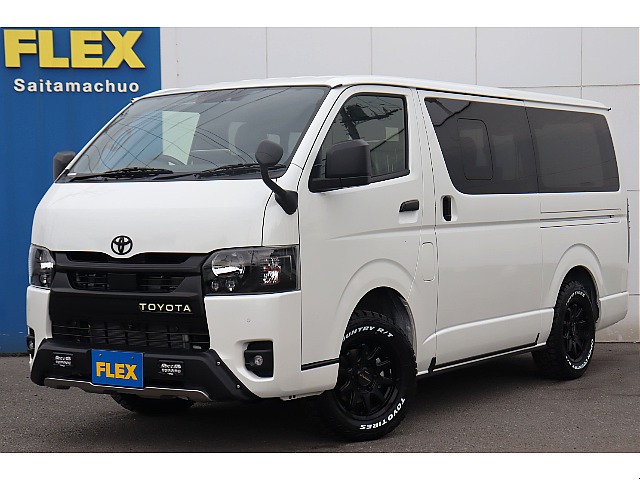 新車ハイエースＶ　スーパーＧＬダークプライムⅡ　2800クリーンディーゼル４ＷＤ　オフロードパッケージ／ブラックエディション仕様