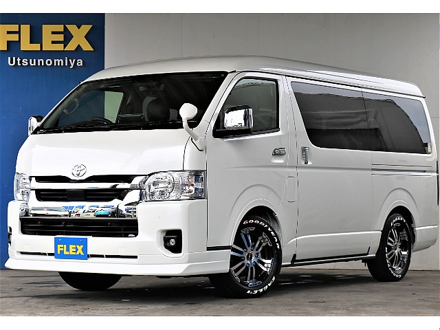 【内装架装Ver5】ハイエースワゴンGL2.7ロング　ミドルルーフ4WD　フルフラット可能！多才シート２脚！