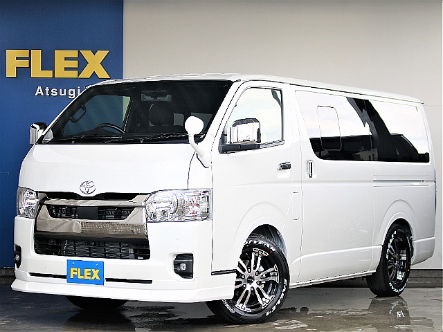 ハイエースバン　S-GL　2.0L　ガソリン2WD　ダークプライムⅡ　フローリング施工　フレックスオリジナルカスタム