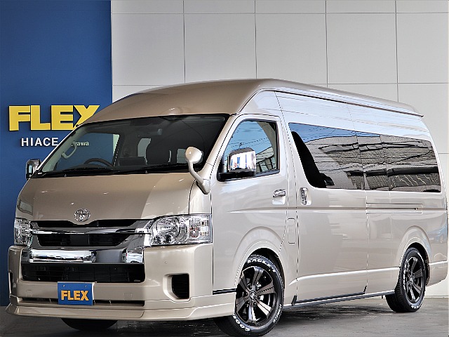 【新車・新型】ハイエースファインテックツアラーガソリン4WDベージュキャプテンシートの特別感満載のお車入庫致しました☆☆