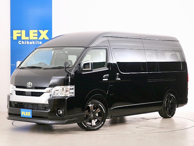 新車　ハイエースワゴン　グランドキャビン　ファインテックツアラー　ガソリン４ＷＤ　カスタムＰＫＧ！