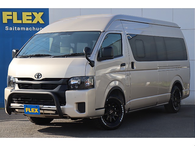 新車ハイエースＶ　ＤＸスーパーロング　GLパッケージ　2800DT　４WD　床張り施工済み