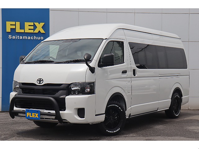 新車ハイエースＶ　ＤＸスーパーロング　GLパッケージ　2800DT　４WD　特設パールホワイト