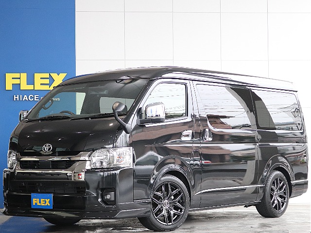 新車　ハイエースS-GLダークプライムⅡワイドバン　 ディーゼルターボ　両側オートスライドドアのお車入庫致しました☆☆