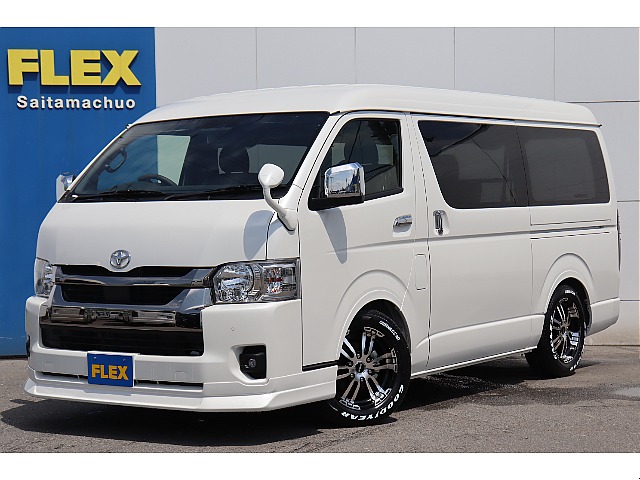 新車ハイエースＶ　スーパーＧＬダークプライムⅡワイド　2800クリーンディーゼル　両側パワースライドドア