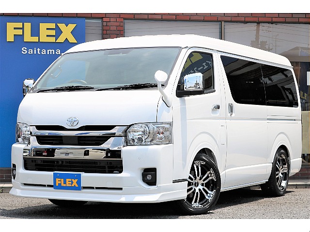 新車ダークプライムⅡワイドＶディーゼル２ＷＤ！大人気フローリングＰＫＧが完成致します☆