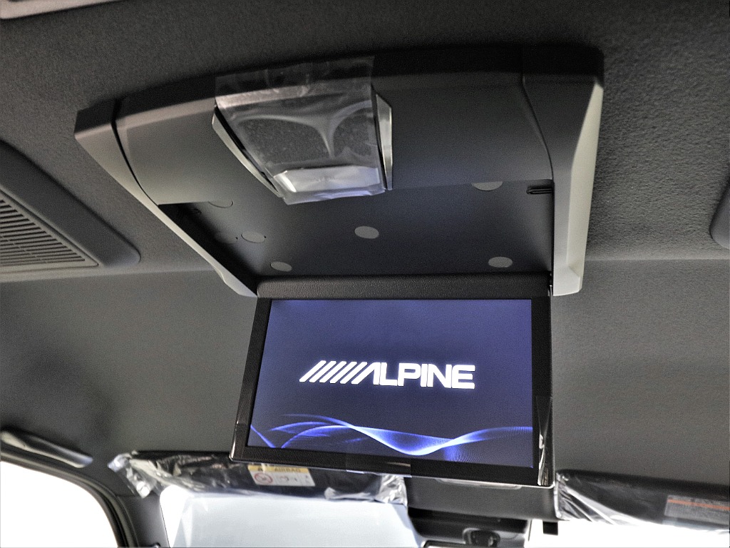 ALPINE フリップダウンモニター！