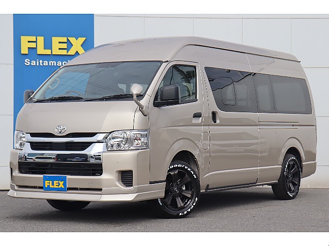 新車ハイエースＶ　スーパーロングＤＸ　ＧＬパッケージ　2800クリーンディーゼル４ＷＤ　床張り施工・床下収納