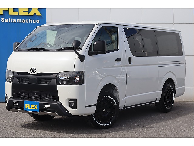 新車ハイエースＶ　スーパーＧＬ　ダークプライムⅡ　2800クリーンディーゼル　４ＷＤ　オフロードパッケージ／ブラックエディション仕様