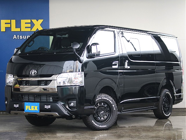 ハイエース　バン　S-GL　ダークプライムⅡ　2.8L　ディーゼル４WD　オフロードカスタム！