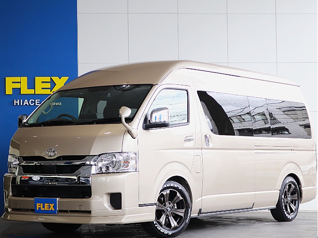 【新車】ハイエースワゴン　グランドキャビン　ガソリン4WD　ベージュメタリック キャプテンシートの特別感満載のお車入庫致しました☆☆