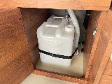 10L給水・排水タンクが装備されております！