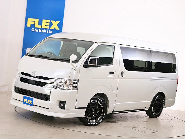 新車　ハイエースワゴンＧｌ　１０人乗り３ナンバー登録　ガソリン４ＷＤ　寒冷地仕様　ＦＬＥＸオリジナル内装アレンジ【Ｒｅｌａｘｉｎｇ】！