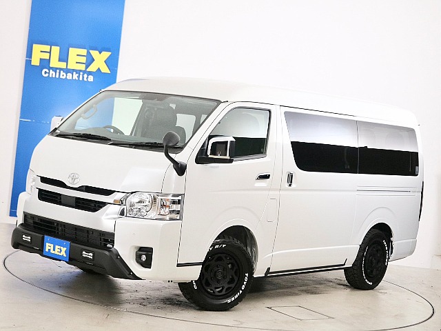 新車　ハイエースワゴンＧＬ　１０人乗り３ナンバー登録　ガソリン４ＷＤ　寒冷地仕様　ＦＬＥＸオリジナル内装アレンジ【Ｖｅｒ１】！