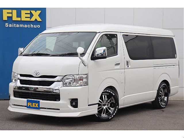 新車ハイエースワゴンＧＬ　２ＷＤ　ＦＬＥＸオリジナルキャンピングカーＶａｒｉｏｕｓ登場　８ＮＯ登録