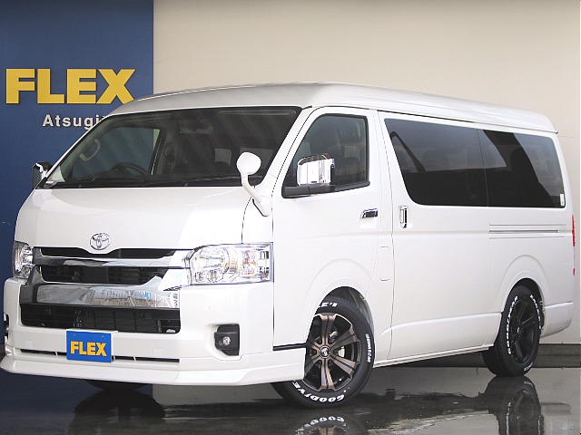 ハイエースワゴン　GL　2.7L　ガソリン２WD　FLEXオリジナルカスタム！1.5インチローダウン施工！