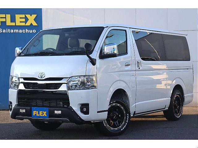新車ハイエースＶ　スーパーＧＬ　ダークプライムⅡ　2800クリーンディーゼル　４ＷＤ　両側パワースライドドア