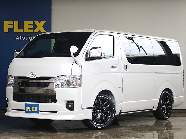 ハイエース　バン　S-GL　ダークプライムⅡ　2.8L　ディーゼル4WD　FLEXオリジナルカスタム！