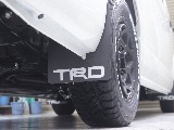 TRDマッドフラップ黒♪