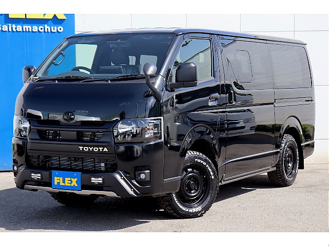 新車ハイエースＶ　スーパーＧＬ　ダークプライムⅡ　2800クリーンディーゼル　オフロードパッケージ／ブラックエディション仕様