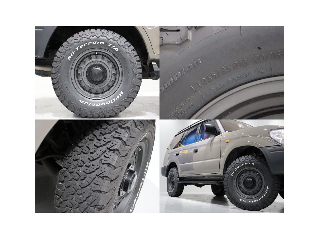 DEAN　コロラド16インチホイールにBFGoodrich　All-terrainタイヤの組み合わせ！