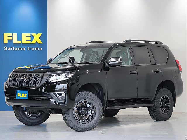 新車未登録の150プラド　マッドブラックエディション　５人乗り　ガソリン車が入庫致しました！