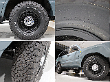 新品DEAN カリフォルニアに新品BFGoodrich　Allterrainタイヤ235/85R16を履いております！