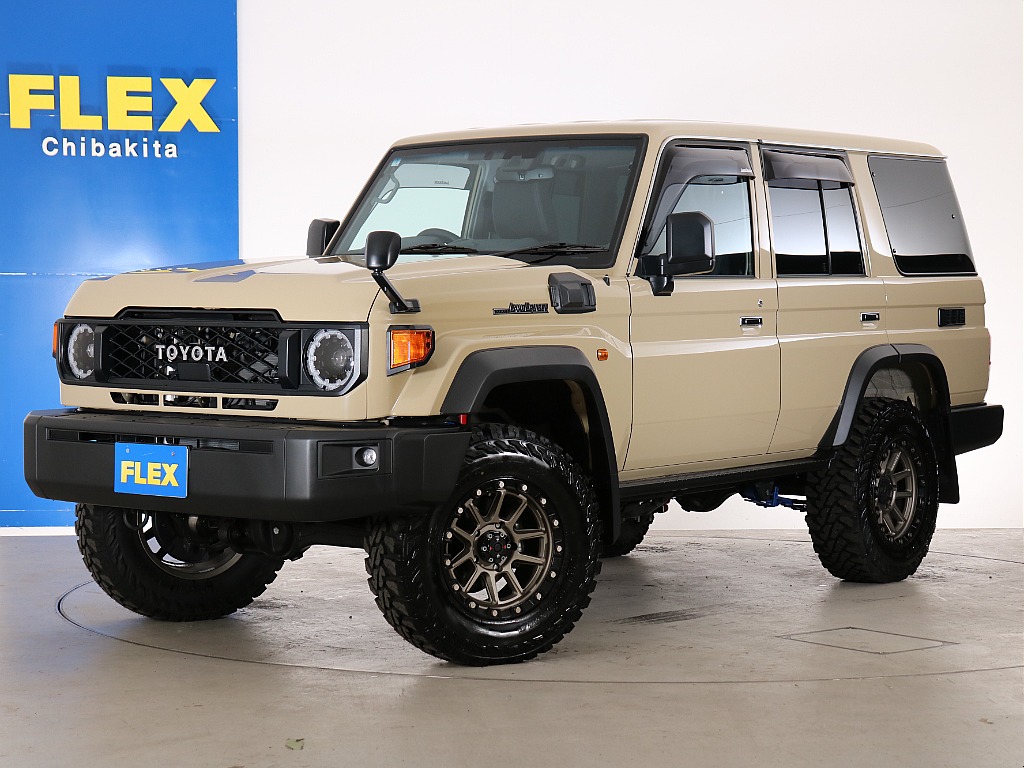 ランドクルーザー70！当店のデモカーとなります♪販売はしておりませんので、あらかじめご了承ください。