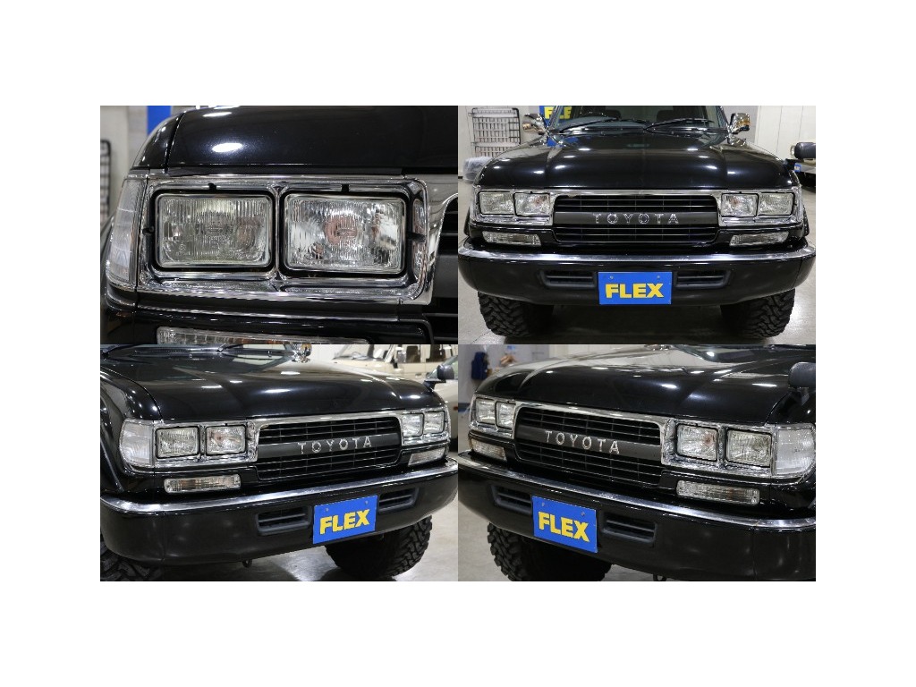 トヨタ ランドクルーザー80 4.5VXリミテッド 4WD ブラックオールP リフトアップ 栃木県の詳細画像 その14