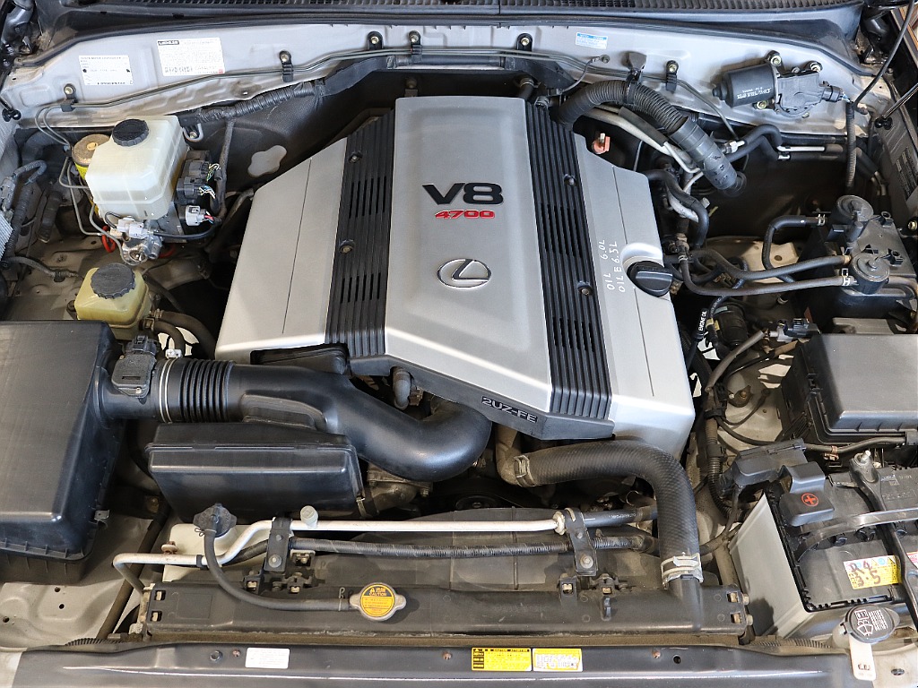 4.7LのV8エンジン、憧れですよね！