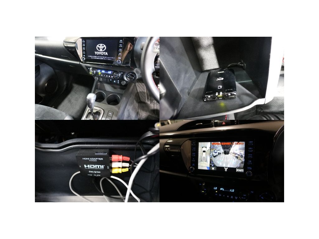 トヨタ ハイラックス 4ドア2.4Z GRスポーツディーゼルターボ 4WD ベッドライナー デカール 栃木県の詳細画像 その15