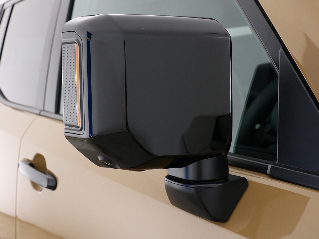 サイドミラー！