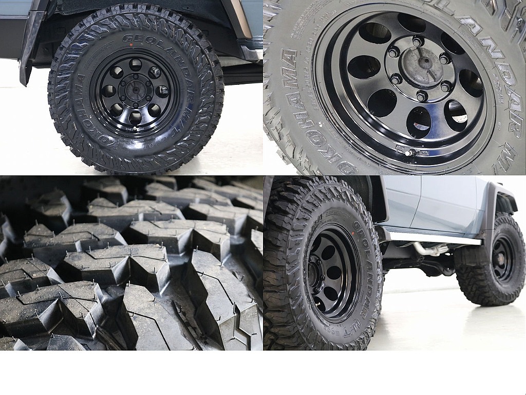 新品YOKOHAMAジオランダーM/T　G003×新品ジムラインタイプⅡ１５インチＡＷ☆