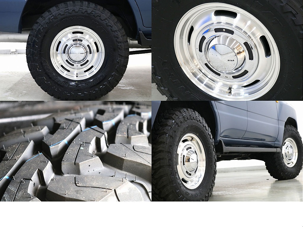 新品ＴＯＹＯオープンカントリーＭＴタイヤ×新品ＤＥＡＮクロスカントリー１６インチＡＷ☆