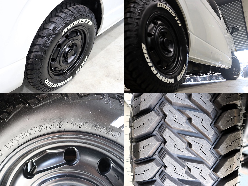 トヨタ ハイエースバン 4ドアバン2.8DT DXワイドSロングHRGL4WD Renocaコーストライン×スパロン 埼玉県の詳細画像 その17