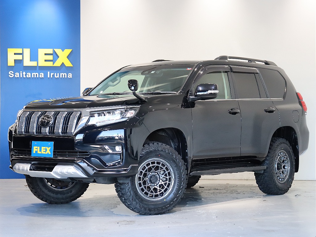 トヨタ ランドクルーザープラド プラド2.8DT TX Lパッケージ 4WD ●【厳選仕入】 ５人乗り 黒本革シート 埼玉県