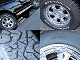 タイヤはBFGoodrichの新作KO3を装着済みです！