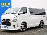 トヨタ ハイエースバン 5D3.0DTスーパーGLダークプライムL 4WD ディーゼルターボ4WD Delf17AW＆ナスカー 宮城県