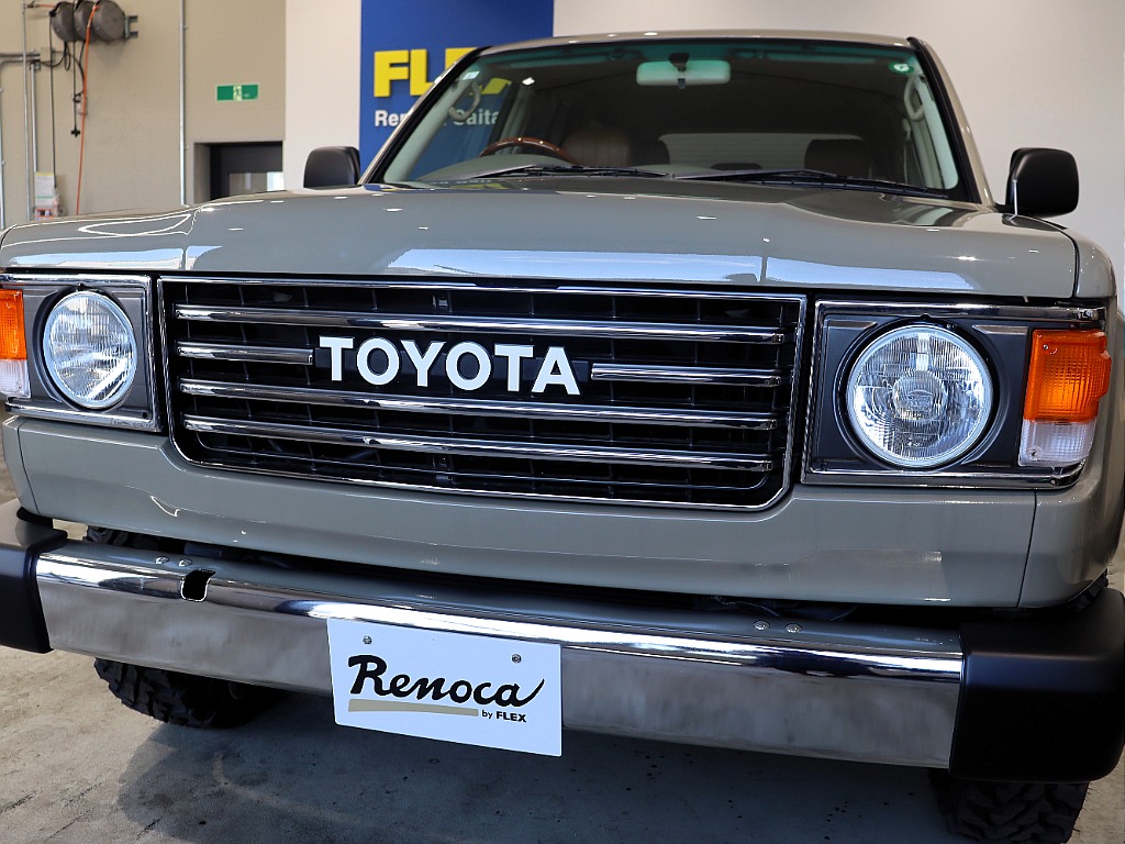 ランクル100ベース車両のため安心感のある上品な乗り心地です！