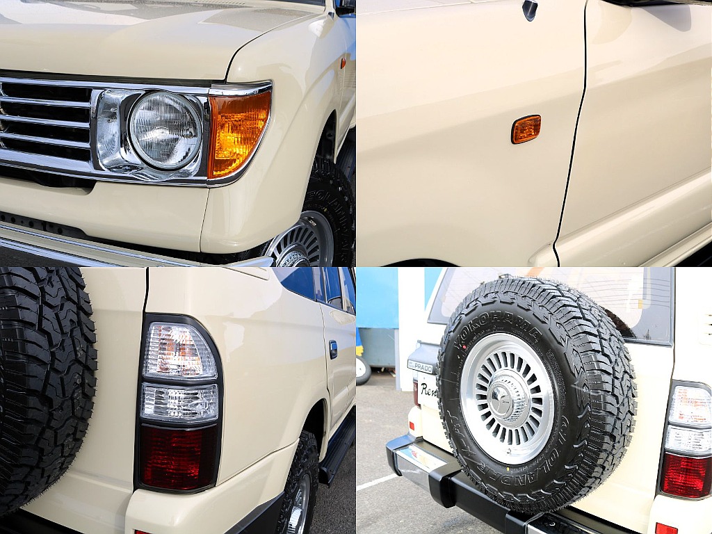 トヨタ ランドクルーザープラド プラド5ドア2.7TXリミテッド 4WD AMERICAN CLASSIC 丸目フェイス 宮城県の詳細画像 その8