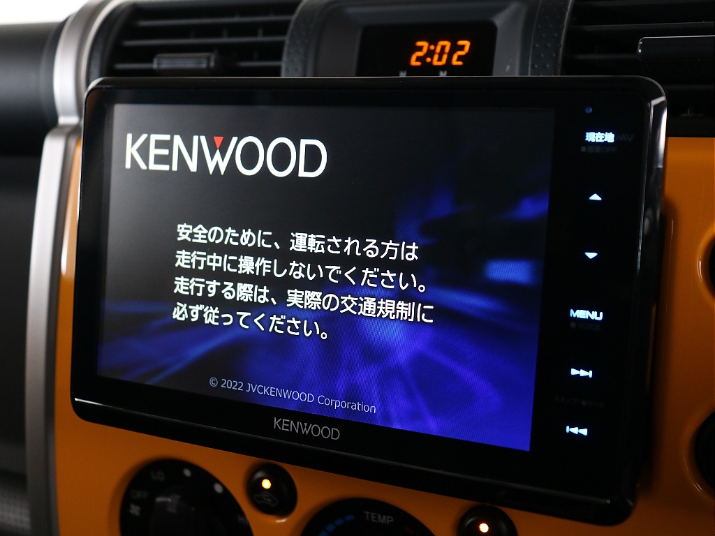 KENWOOD製フローティングナビ！