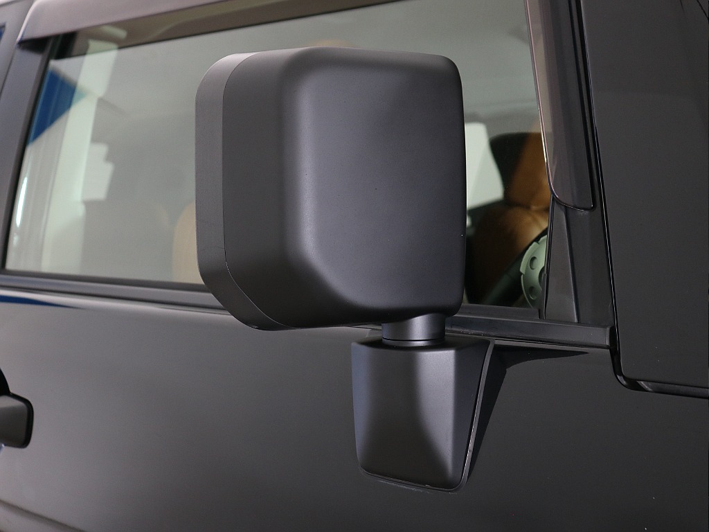 マッドブラックサイドミラー！