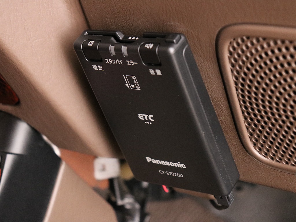 ETC車載器搭載済み！