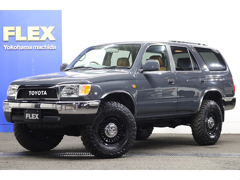 ハイラックスサーフが人気のグレーオールペイントにて入庫しました！