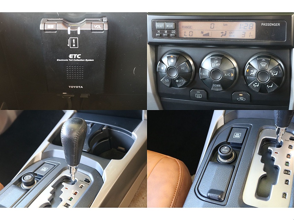 ETC車載器装備！エアコンスイッチは操作性に優れています♪
